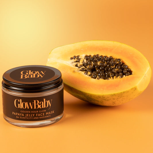 Golden Hour Glow Papaya Jelly Face Mask